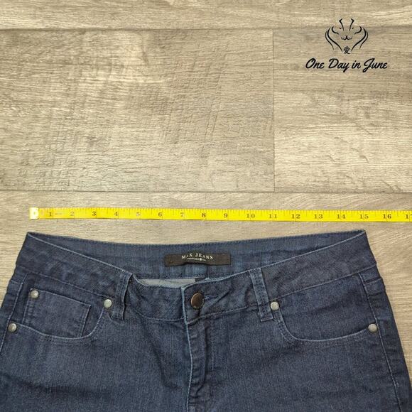 Max Studio Cropped Jeans Size 6 - Picture 3 of 6